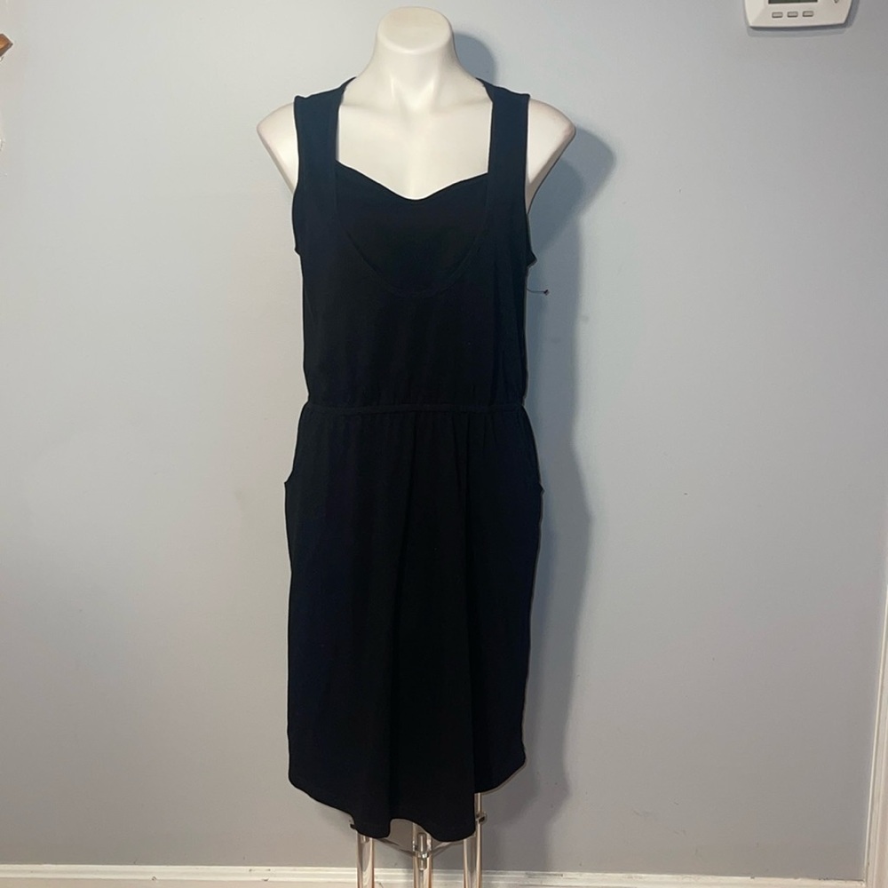 Latched Mama Black Dress